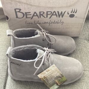 BEARPAW Skye Genuine Shearling Lined Suede Chukka Boot (Women) 7M